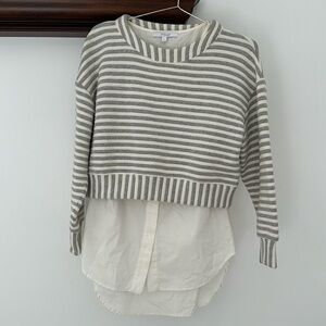 Derek Lam 10 Crosby Sweater and Shirt Combo size 2